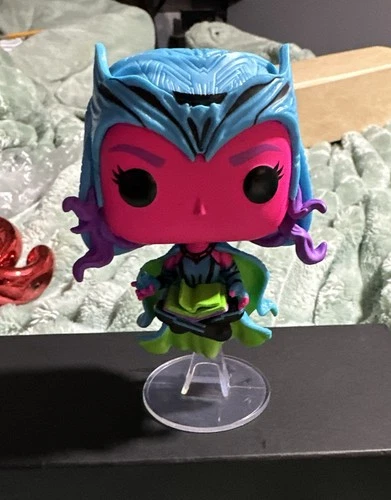 Funko Pop! Marvel Wanda Vision Scarlet Witch #986 Blacklight Target Ex Loose