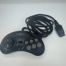 Super Pad By Performance 6 Button Wired Game Controller for Sega Genesis
