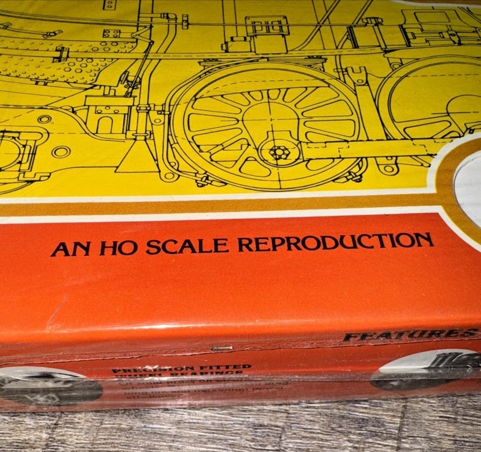 SEALED Mantua HO 4-6-2 Camelback Steam Locomotive Kit #523 - Image 4 of 4