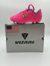 Vizari Pink Soccer Cleats Youth 2Y FG Molded Studs