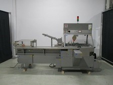 Marchesini BA50 horizontal tuck cartoner with Omron PLC HMI