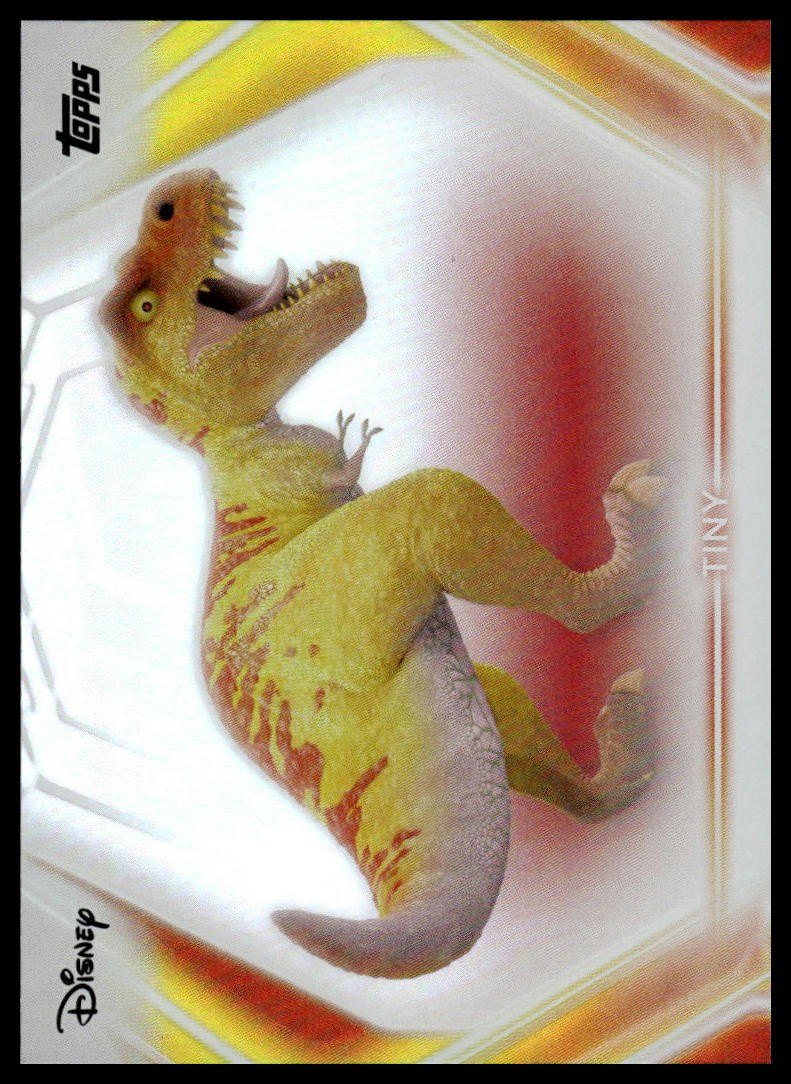 2026 Topps Disney Neon #144 Tiny Rainbow Foil
