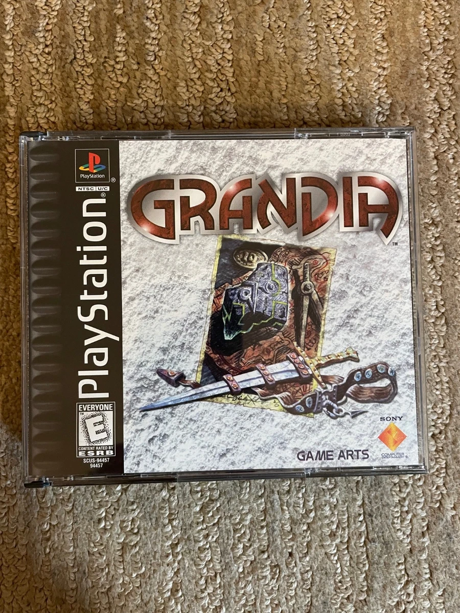 Grandia complet FR avec manuel pour Playstation 1 PS1 PAL