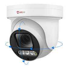 Anpviz 6MP Outdoor PoE PTZ IP Camera, 5X Optical Zoom, Human/Vehicle Detection