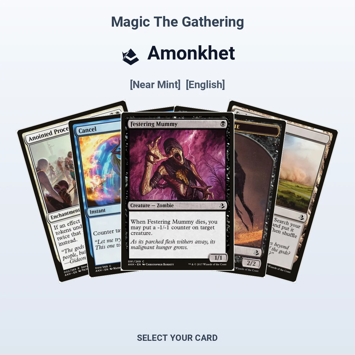 Magic The Gathering Amonkhet - Select Your Cards (NM)