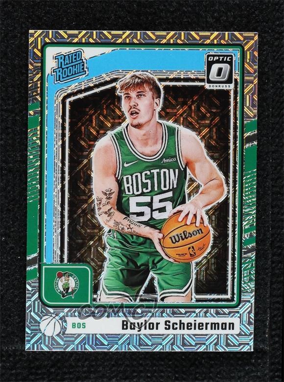 2024 Panini Donruss Optic Rated Rookie Choice Prizm Baylor Scheierman #263 9su