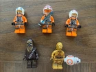 LEGO STARWARS MINIFIGURES BUNDLE OF 6 FIGURES