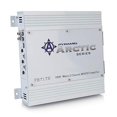  2 Channel Car Stereo Amplifier - 1000W Dual Channel Standard Packaging