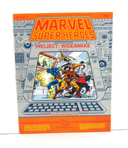 Marvel Super Heroes MHAC5 Project Wideawake 1985 TSR6861 Original Complete