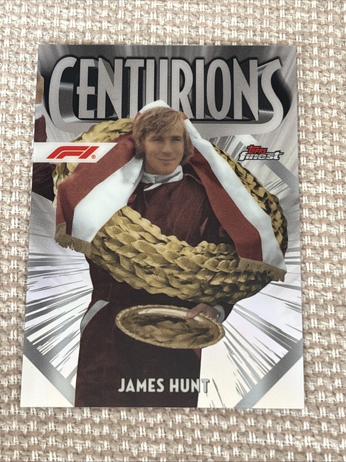 2024 Topps Finest Formula 1 F1 James Hunt Centurions SSP #CEN-18 WTS