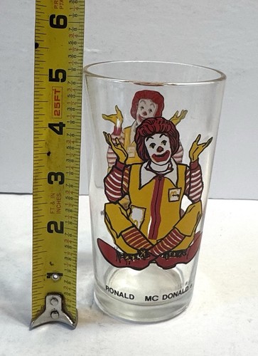 Vintage 1977 McDonalds Ronald McDonald Collectors Series Trinkglas #4 - Bild 9 von 9
