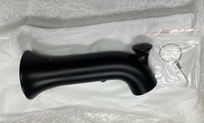 Premium Kohler Simplice Tub Faucet/Diverter Spout. Black. 1/2  Slip Connect