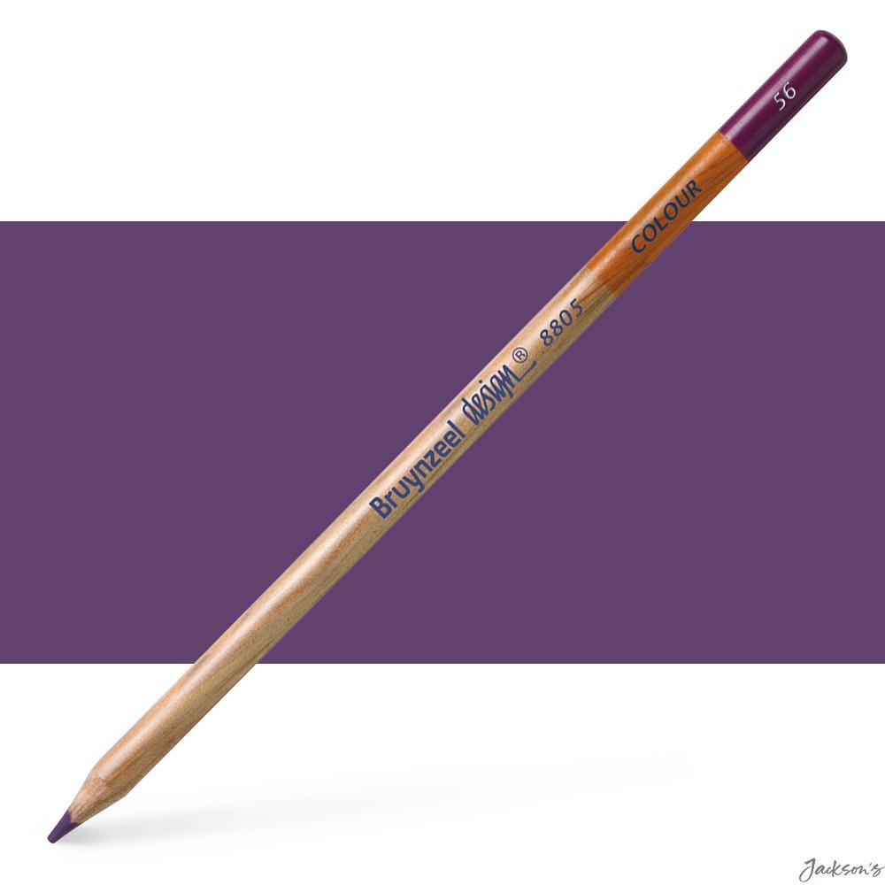 Bruynzeel Design Colour Pencil Cedar Wood Mauve Drawing Shading