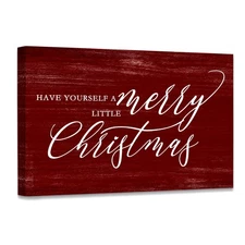 Christmas Wall Decor Framed Canvas Wall Art,Wall Art For Living Room,Merry Ch...
