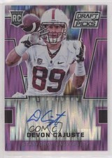 2016 Prizm Collegiate Draft Picks Purple Flash 60/99 Devon Cajuste Auto 0nr3