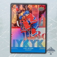 2025-26 Upper Deck Series 2 LANE HUTSON Iykyk #IKYKYK-6 Montreal Canadiens