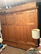 Quadruple Pine Wardrobe