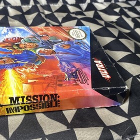 Nintendo NES Mission: Impossible Game in Original Box 1990 CIB - Tested/Works