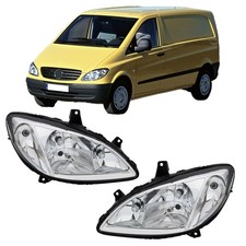 Halogen Scheinwerfer Set für Mercedes-Benz V...
