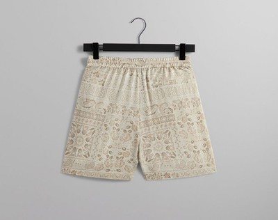 Kith Silk Lyocell Active Short in Canvas Men's Size Large Shorts
