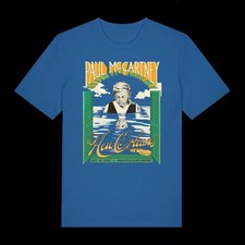 PAUL McCARTNEY GOT BACK New Orleans, LA Oct 29, 2025 T-Shirt Royal Blue