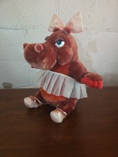 VTG 90s Walt Disney Disneyland Fantasia Hyacintha Hippopotamus Ballerina Plush