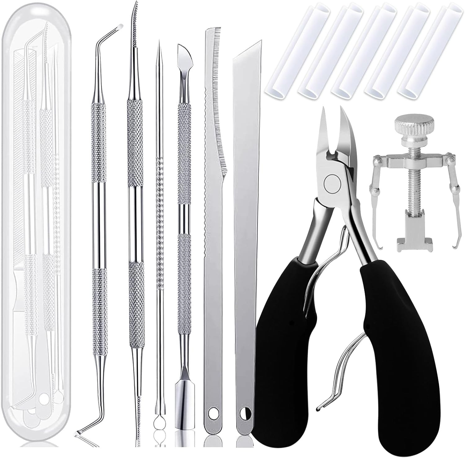 Kit per Unghie Incarnite Piedi, Tagliaunghie Set Professionale per Unghie Spesse