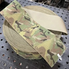 6" Velcro® Brand - LOOP - MIL-SPEC Multicam Camoflague SEW-ON TYPE - 1 YARD