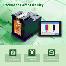 Printer Ink 61 XL 61XL Ink Cartridges Combo for HP Ink 61 Envy 4500 5530 Ink