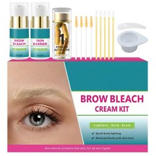 Eyebrow Bleach Gentle Makeup Brow Bleach For Salon-Quality Effective Eyebrow
