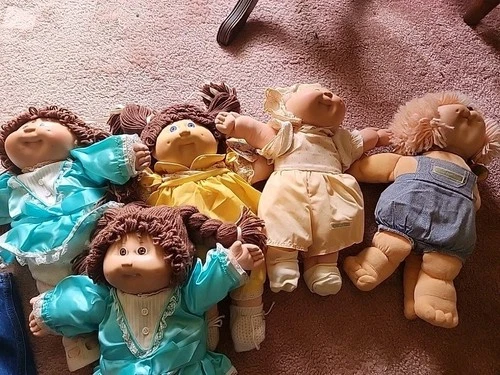 Your Choice of four Cabbage Patch Dolls With Clothing and or one Koosa