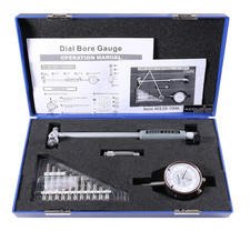 2-6 Inch by 0.0001'' Dial Bore Gauge Set, 6'' Stem Length, Ee20-1006