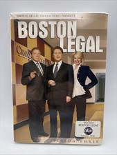 Boston Legal: The Complete Third Season DVD, 2007 Season 3 - Factory Sealed