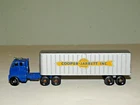 Lesney Matchbox Major Pack No M-9 Hendrickson Tractor/Interstate Trailer