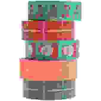 Tape Set Weihnachtsmarkt, Neon FSC MIX, 5 Stk. | Nonbook | 4051271440596