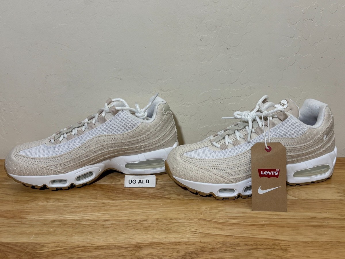 Levi's x Nike Air Max 95 OG Light Orewood Brown/Gum Size Men's 9.5