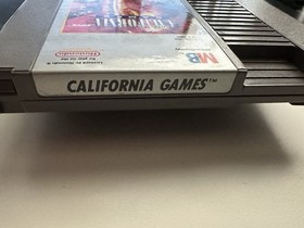 California Games (Nintendo NES, 1989) Autentico - Solo cartuccia - Testato