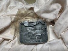 Civil War 1861-1865 Pewter Metal Souvenir Belt Buckle new in package
