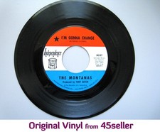 MONTANAS 'I'm Gonna Change' NM Northern Soul 45 RARER ISSUE mine bought at Wigan