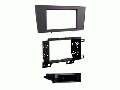 Radioblende Doppel DIN Autoradio für Volvo S60 V70 XC70 2001-2004 dunkelgrau