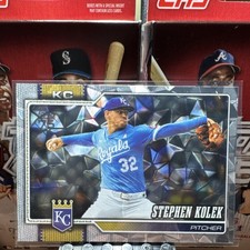 Topps Stephen Kolek Kansas City Royals Series One 2026 diamante and regular 