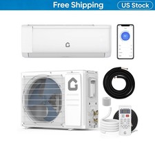 22 SEER 12000 BTU Mini Split Air Conditioner Inverter 115V WiFi Alexa 750 Sq Ft