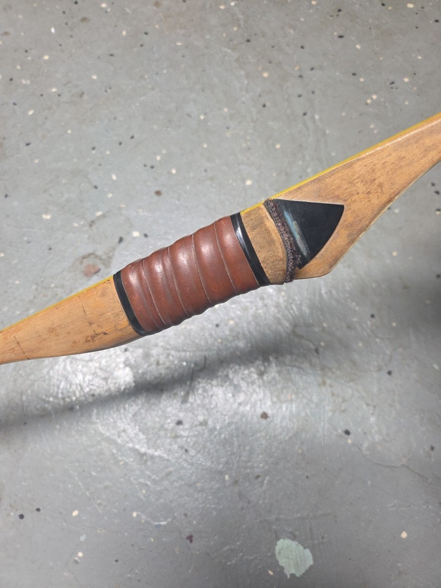 Vintage Black Hawk Yellow Jacket Recurve Bow - Cravotta Bros - 48
