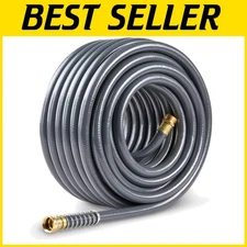 Flexogen 1200" Garden Hose - Superior Flexibility, Brass Fittings, Lightweight