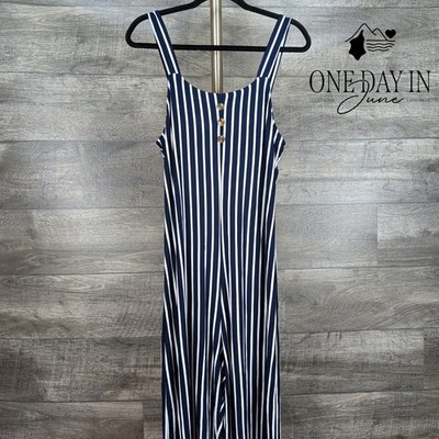 Angie Sleeveless Jumpsuit Size M