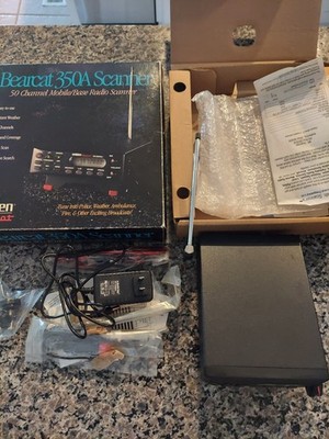 Uniden Bearcat Base Mobile Scanner Police, Fire, Weather BC350A NEW IN OPEN BOX