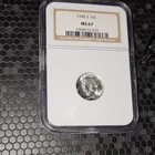 1945 S Mercury Dime NGC MS 67 10C Silver San Francisco KM#140