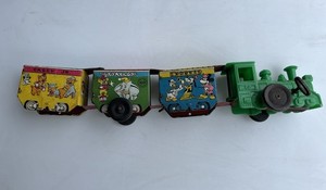 Vintage Casey Jr. Disneyland Express Wind-Up Train Toy 1953