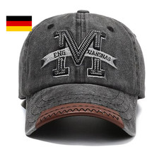 Herren Damen Außenbereich Basecap Mütze Must-Have Vintage Baseball Kappe Cap
