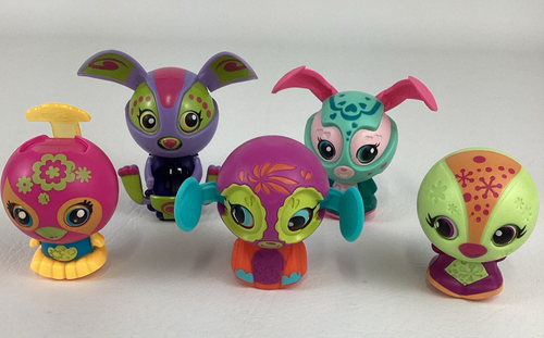 Lot Figurines Les Zoobles Et Bakugan Spin Master - Occasion